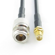 1pc N female to RP-SMA female RG58 50cm RF cable Quick USA Shipping