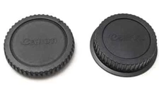 Set of 2 OEM Rear Lens Cover + Camera Body Front Cap for Canon EOS EF DSLR SLR