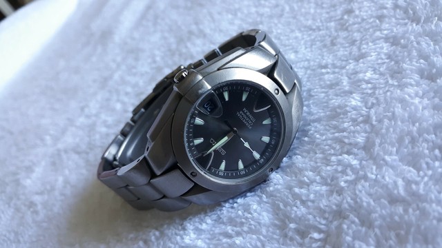 seiko titanium perpetual calendar watch