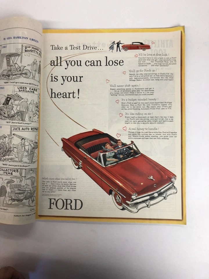 1953 Collier's Magazine Aug. 7, Hear To Eternity Frank Sinatra - Image 4 of 4