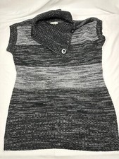 Great Northwest Sweater Dress/Tunic Black Size Large