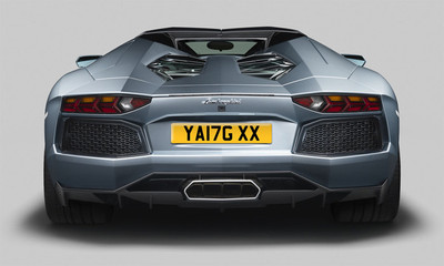 Privates Nummernschild YANG XX offiziell YA17 GXX 