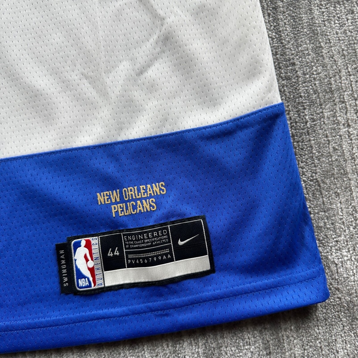 Maillot Nike NBA Zion Williamson – New Orleans Pelicans – Blanc – Taille M – Neuf