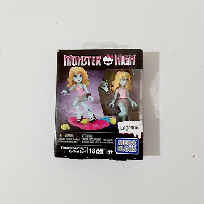 Monster High Lagoona 18 PCS Mega Bloks Age 6+ Stocking Stuffer NIP
