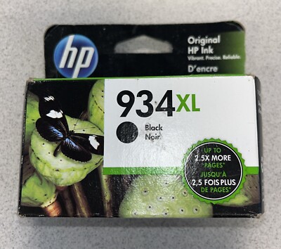 NEW Genuine HP 934XL High Yield Original OEM Ink Cartridge Black Exp 05/2021