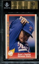 1991 Pacific Nolan Ryan BGS 10 Pristine Texas Express #82