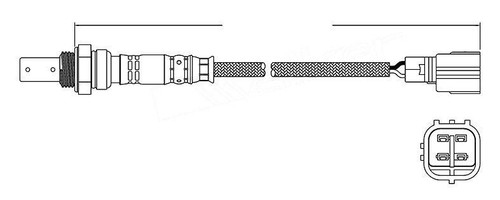 O2 OXYGEN SENSOR 4 WIRE 22641-AA042 for SUBARU FORESTER IMPREZA WRX EJ20 2.0L TU - Picture 2 of 2