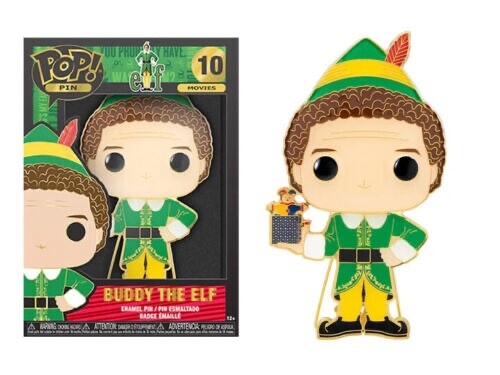 FUNKO POP POP PIN BUDDY THE ELF