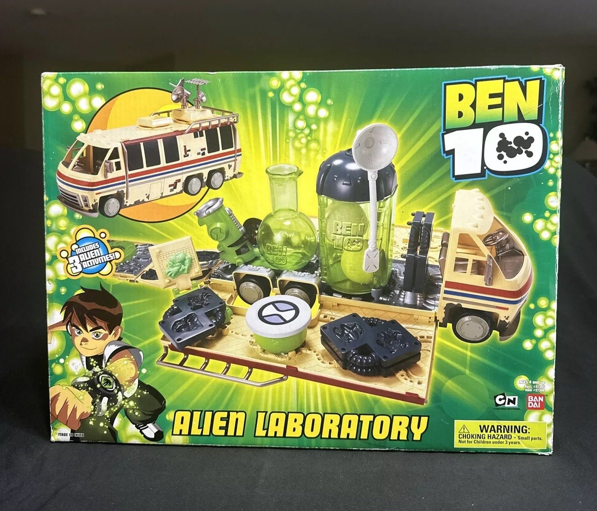 【Eru】 Ben 10 Alien Laboratory Rust Bucket RV Grandpa Max 2006 READ
