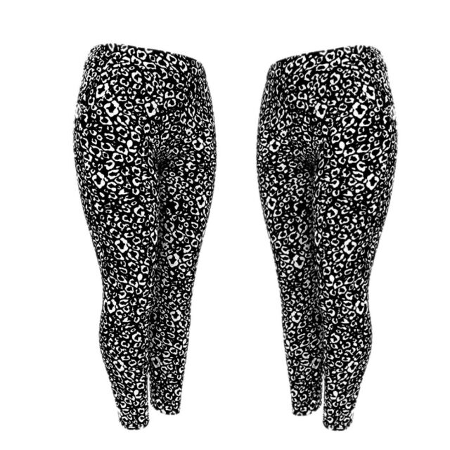 Damenmode Leoparden Leggings Animal Tights Leo Jeggings Leggins Leopard Stretchhose Tiger Kleidung Accessoires Inkmax Jp