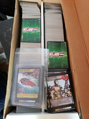 GI JOE TCG Trading Card Game LOT 2 With Rares G.I. CCG Collection Wizards 2002