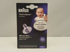 Braun Thermoscan Lens Filters  40 Filters  LF20 LF40US01 LF40BBUS