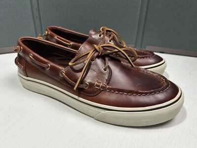 Polo Ralph Lauren ブラウン コードバンシューズ Polo Ralph Lauren Men Size 11.5 Keaton Casual Deck Boat Shoes