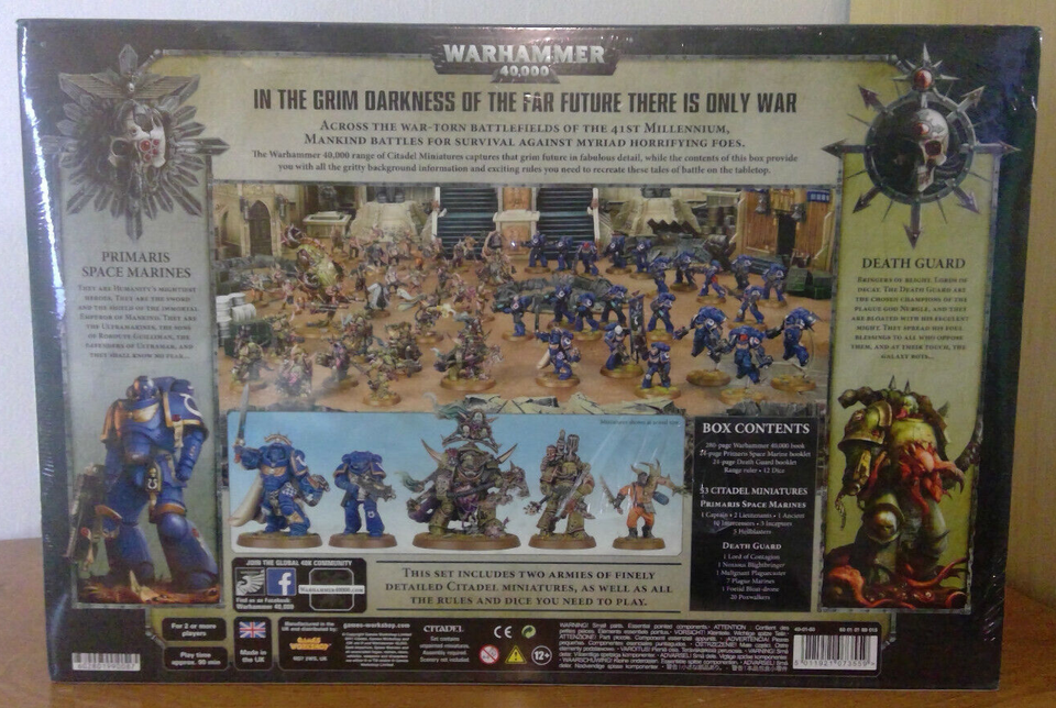 Warhammer 40 000 Dark Imperium Boxed Set Games Workshop Warhammer 40000 Dark Imperium Boxed Set Shrink Wrapped