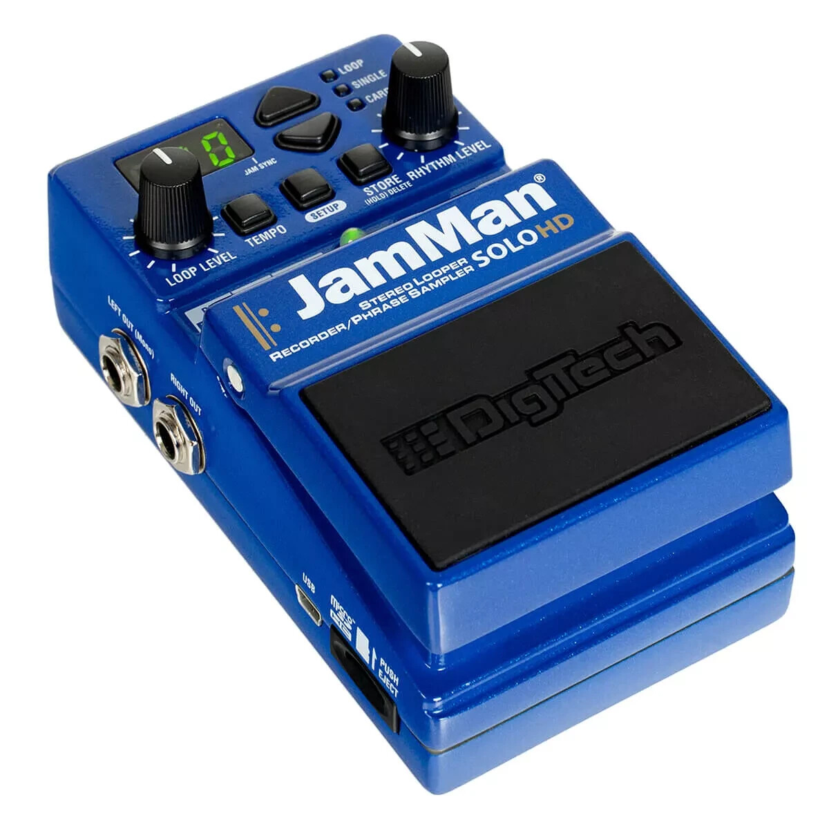 Digitech JamMan ループペダル DigiTech JamMan Solo HD Stereo Looper/Recorder Pedal with USB with