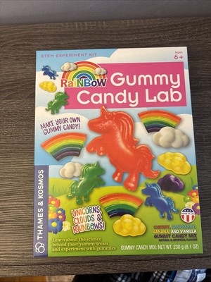2023 Thames & Kosmos: Rainbow Gummy Candy Lab STEM Experiment Kit, Ages 6+