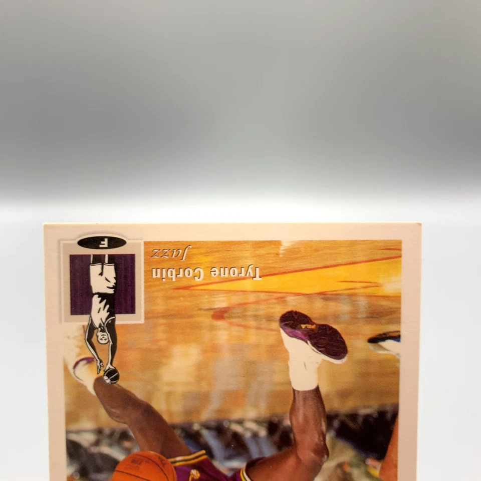 Tyrone Corbin Jazz Basketball Trading Card No.138 Upper Deck bb658 - Image 3 of 4