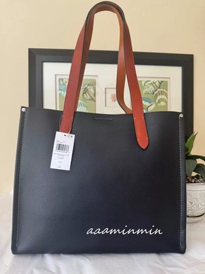 NWT Coach Cosmic Collection Relay Tote 34 With Robot Black Multi 