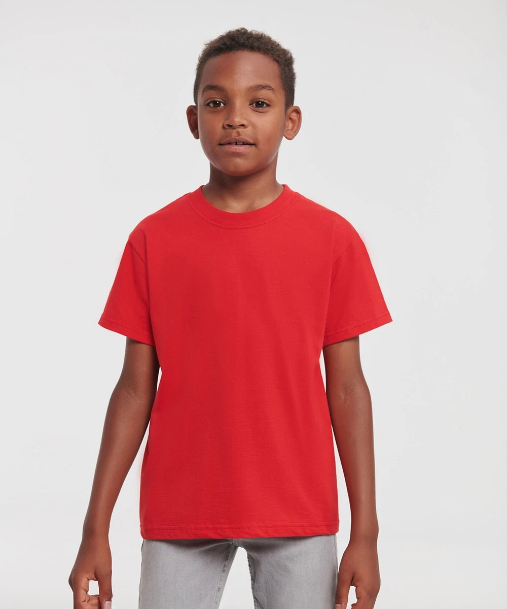 Kids red t on sale shirt