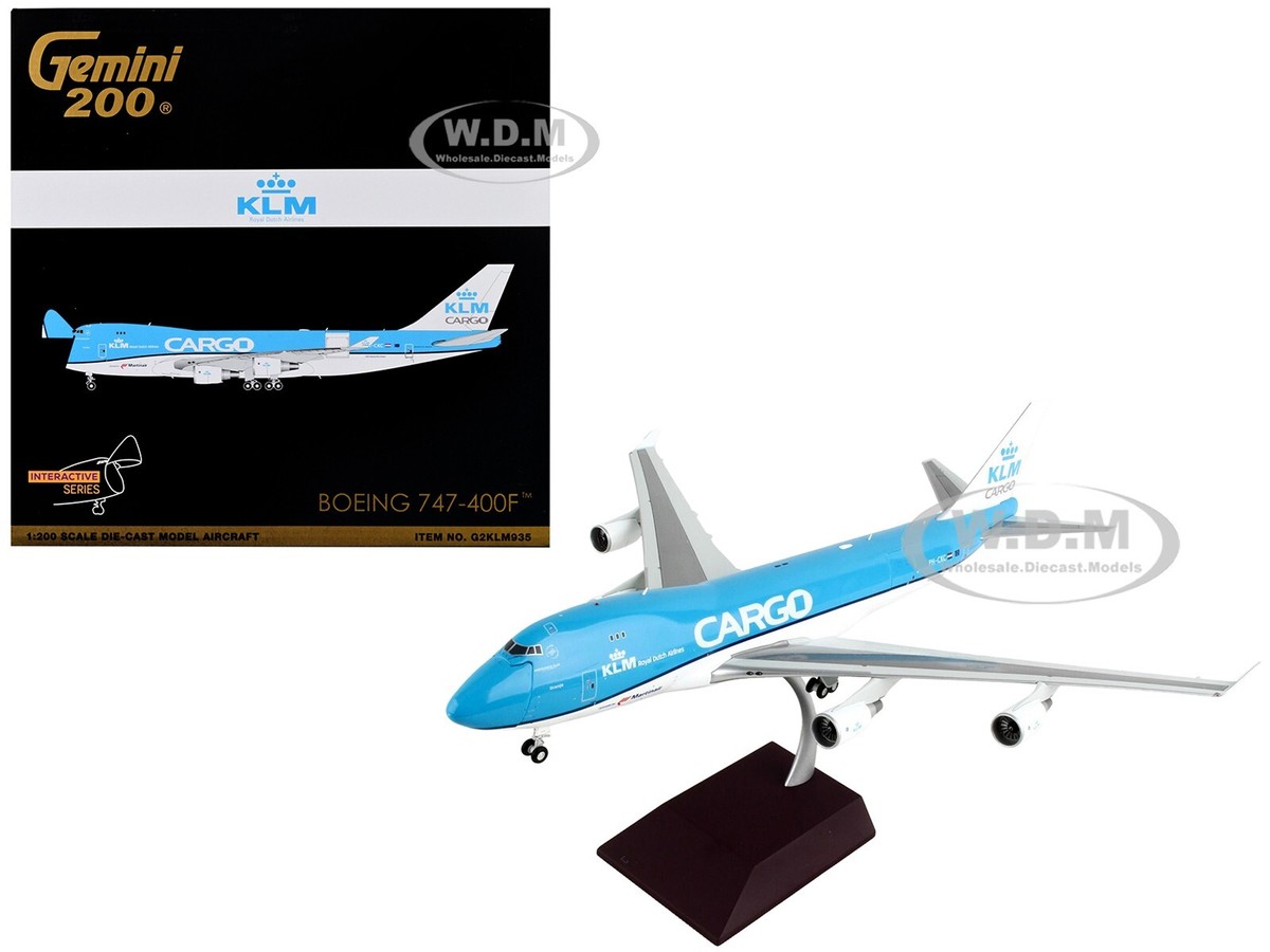 KLMカーゴ Boeing 747-400ERF PH-CKB 1/200 BOEING 747-400F AIRCRAFT 