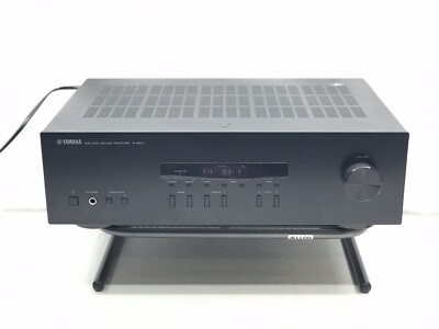 Yamaha R-S201 Black Stereo Receiver 2 Channel AM FM Radio
