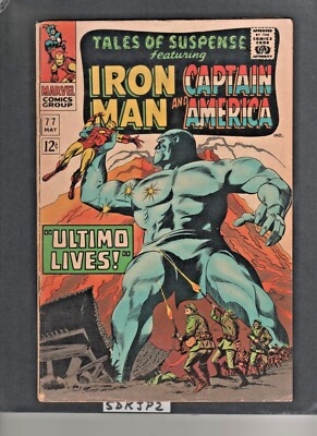 TALES OF SUSPENSE #77 VG/READER KEY 1ST PEGGY CARTER/DR STRANGE MULTIVERSE MOVIE