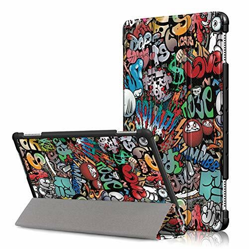 Acelive Cover per Huawei M5 Lite, Slim Custodia con Funzione di Auto (w3K)