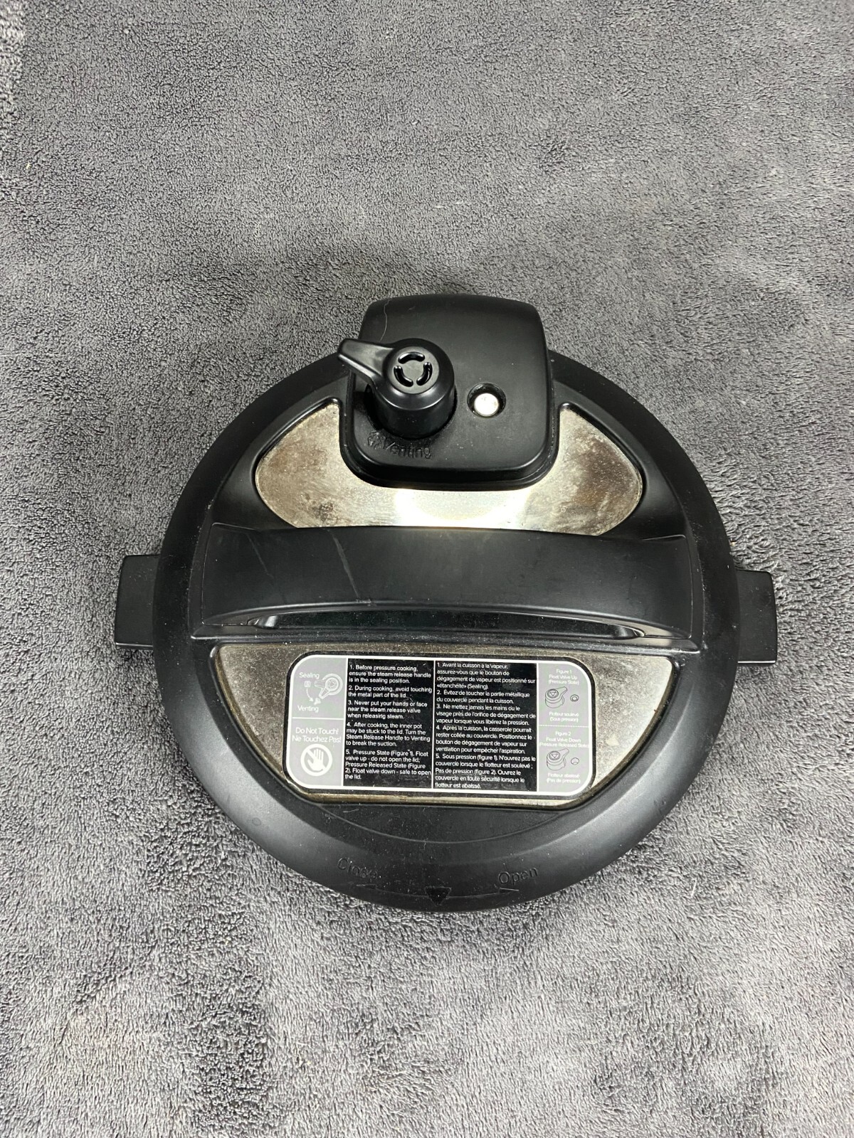 Instant Pot Duo Mini 3qt Pressure Cooker Replacement Lid , Pressure Valve, Seal-image