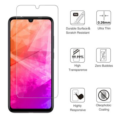 For Xiaomi Redmi 7 6.26'' New Thin Clear 9H Tempered Glass Screen Guard Protector