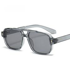 Fashion Men Square s Fashion Clear Ocean Lens Eyewear Women Sunglasses UV400