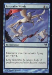 Favorable Winds 51 Uncommon Avacyn Restored Magic: The Gathering