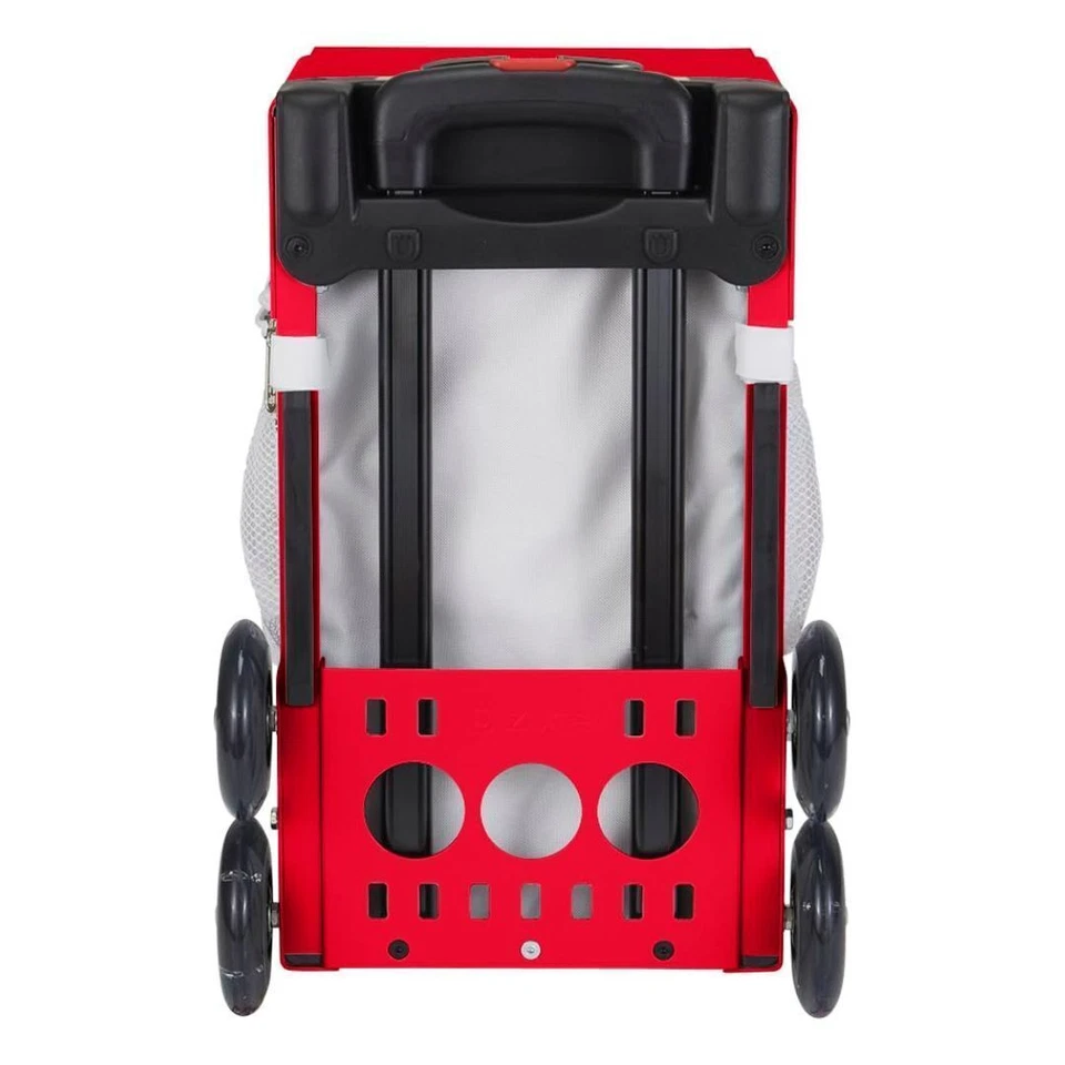 Armação esportiva vermelha Zuca para bolsas de inserção esportiva e pacote de bolsa de inserção removível Zuca - Imagem 4 de 4