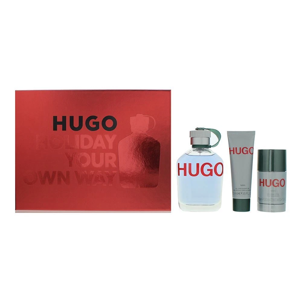 Hugo Boss Hugo Man 3 Piece Gift Set For Men eBay