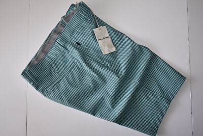 Tommy Bahama Shorts Ace Fairway Azul Mar Blue Check Island Zone Flat 32 Waist