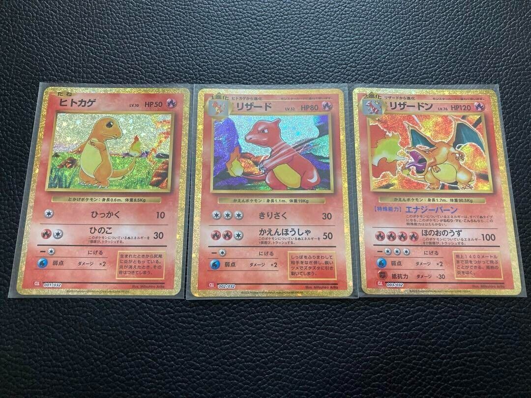 Kit Carta Pokémon Charmander Charmeleon Charizard