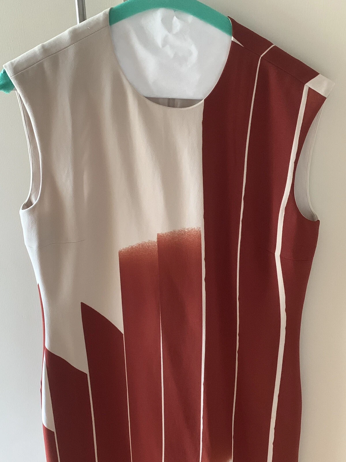 Abito da donna rosso a righe Bottega Veneta taglia 38 US 2 4