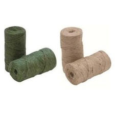 Bond Jute Twine 200' Natural or Green tomato vine tie