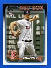 2024 Topps Series 1 #73 Chris Murphy Rookie RC Red Sox