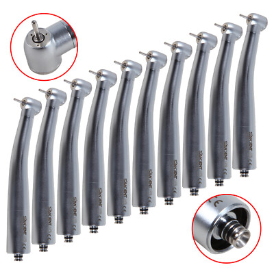 1-10 SANDENT Dental Turbine 3-Water Spray High Speed Handpiece fit NSK Coupling