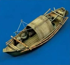 1/35 Resin Assembly Model Kit Vietnam River Ship Sampam Unassembled Unpainted