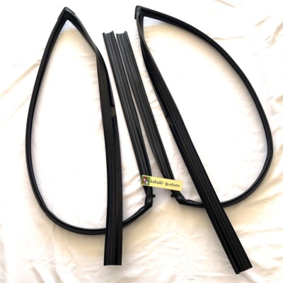 HONDA Genuine CIVIC 2DOOR Front Door Glass Run Channel EK4 EK9 96-00 Lh & Rh Set