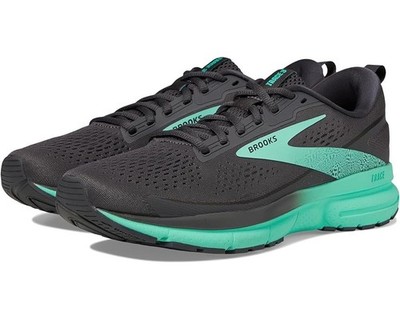 Brooks Trace 3 Women s Black/Turquoise Colorway Shpe Running Sneaker 