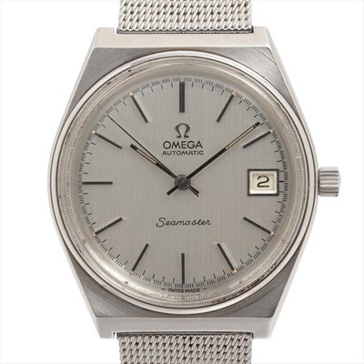 Omega Seamaster 166.0203 SS Silver Dial Cal 1012 Used Watch