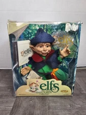 VTG 1998 Great Elven Forest Collection Elf Doll Fantasy  Blinkee Damaged Box