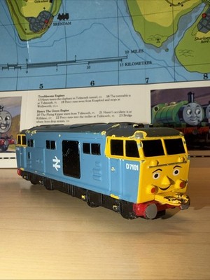 BEAR ! THOMAS FRIENDS TRAIN ERTL DIECAST , UK Import UK Exclusive D7101