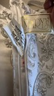 Mary's Strapless Satin A-Line Wedding Dress 6 White/Silver Beaded 6376 — photo 4