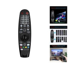 Universal Backlit Remote Control for All LG Smart TVs - Infrared Button Access