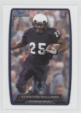 2013 Bowman Kerwynn Williams #191 0w8