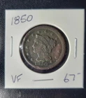 1850-P Large Cent — photo from another recent sale