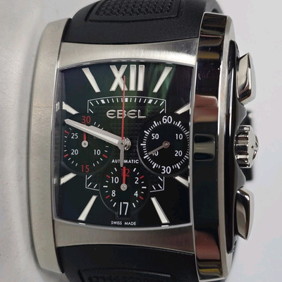 Ebel Brasilia Swiss Made Automatic Chronograph Watch 36mm 9126M52